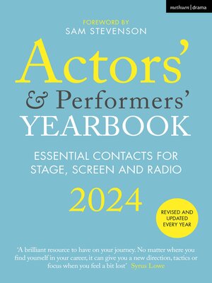 cover image of Actors' and Performers' Yearbook 2024